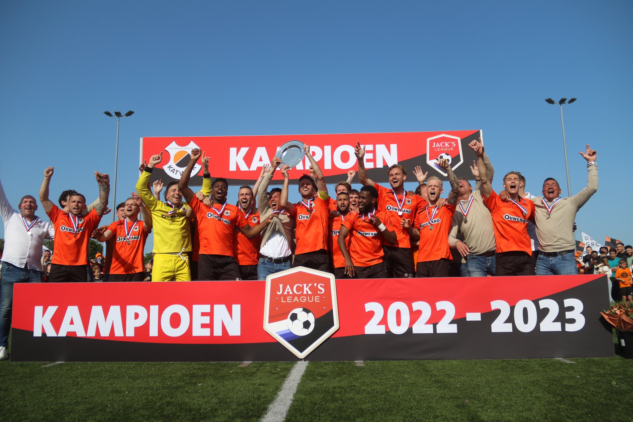 VV Katwijk Kampioen Tweede Divisie - Sportverkiezingen Katwijk